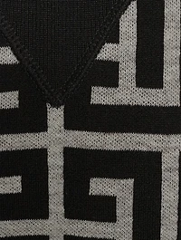 Wool And Linen Monogram Sweater