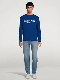Cotton Straight-Leg Jeans