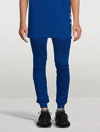 Cotton Ribbed Sweatpants