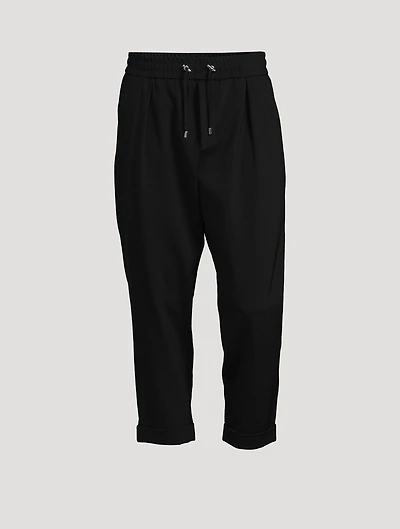 Low Crotch Jersey Pants