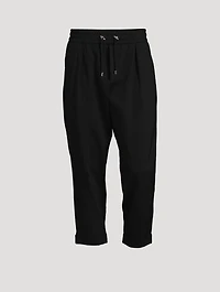 Low Crotch Jersey Pants