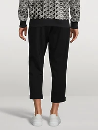 Low Crotch Jersey Pants