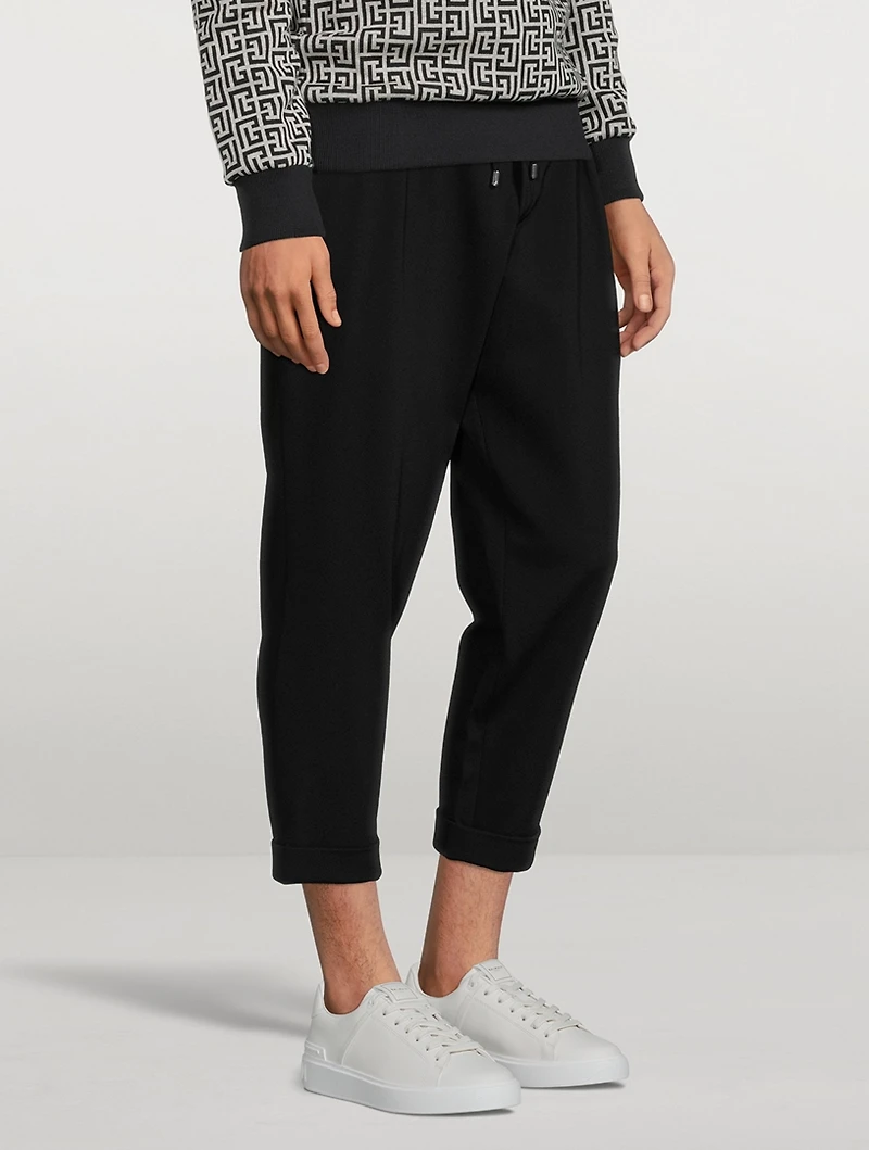 Low Crotch Jersey Pants