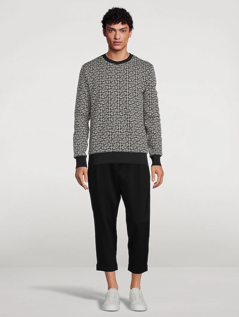 Low Crotch Jersey Pants