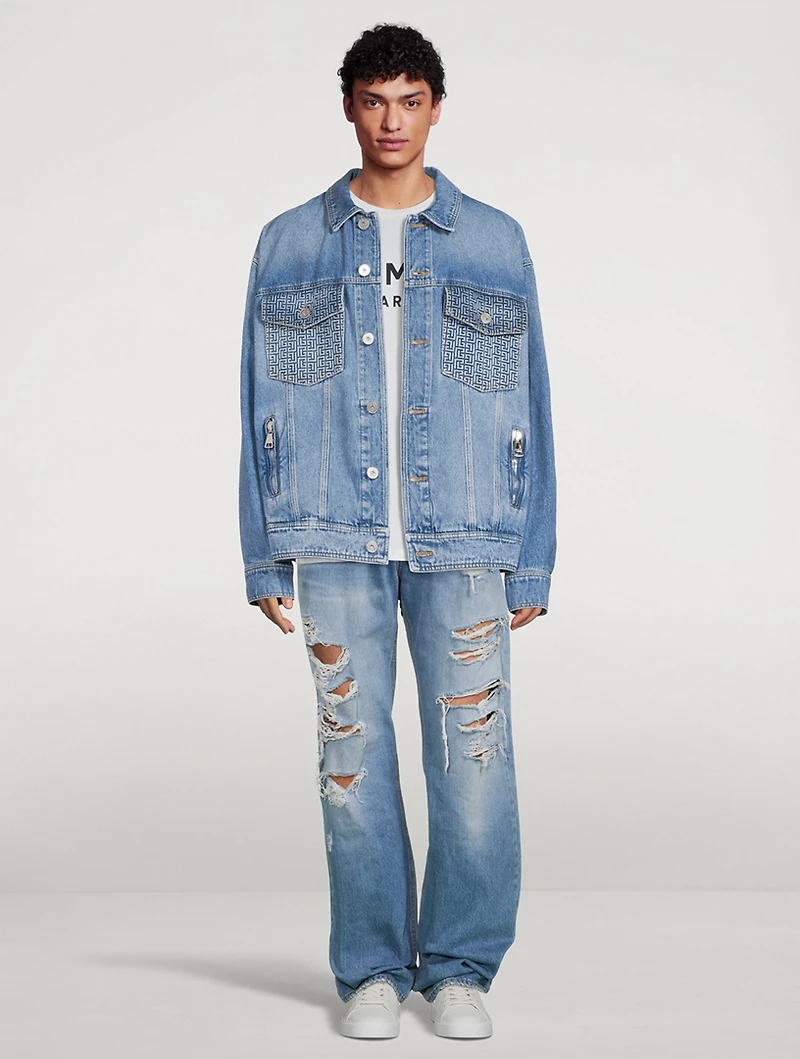 Monogram Denim Jacket