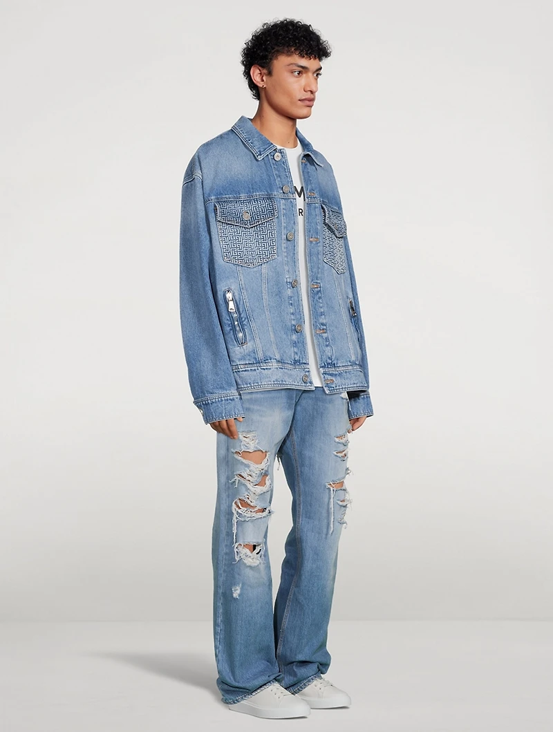 Monogram Denim Jacket