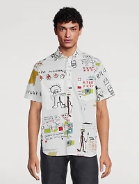 Basquiat x Cotton Short-Sleeve Shirt