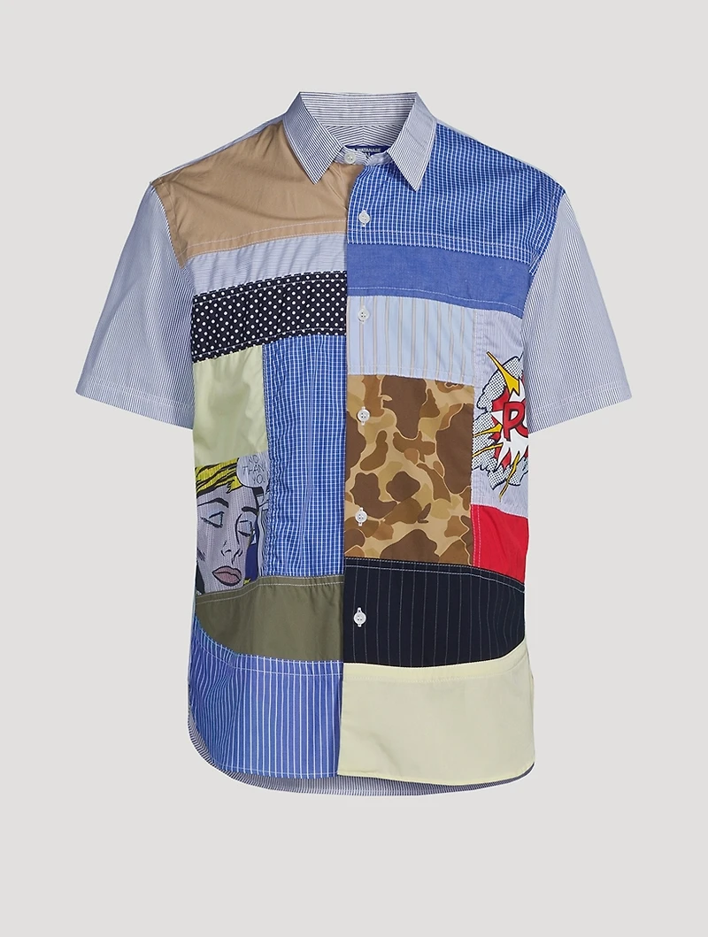 Roy Lichtenstein x Junya Watanabe Patchwork Shirt
