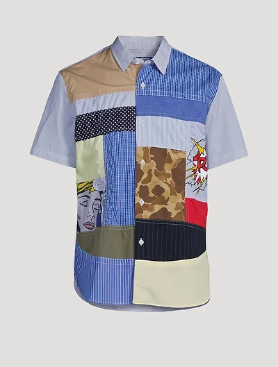 Roy Lichtenstein x Junya Watanabe Patchwork Shirt