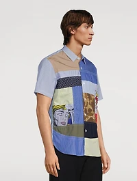 Roy Lichtenstein x Junya Watanabe Patchwork Shirt