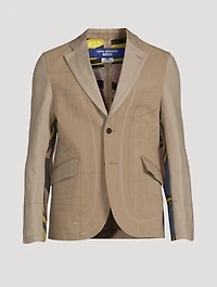 Roy Lichtenstein x Junya Watanabe Cotton And Linen Jacket