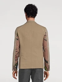 Roy Lichtenstein x Junya Watanabe Cotton And Linen Jacket