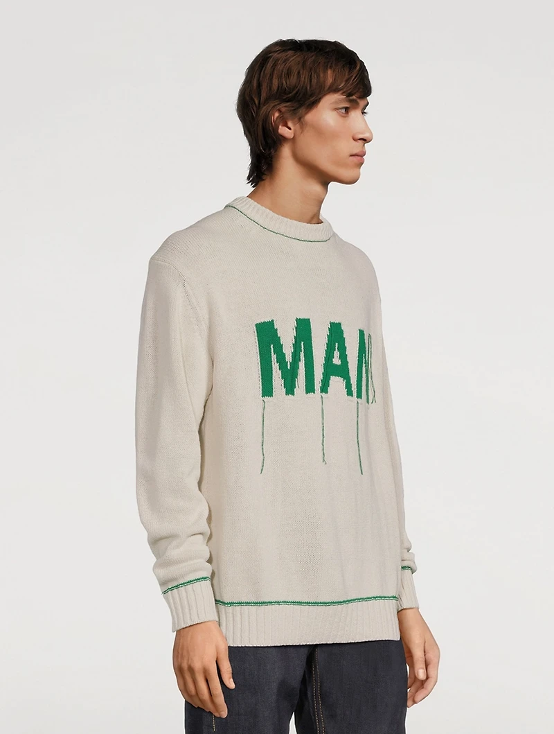 Silk Crewneck Sweater