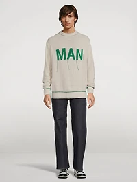 Silk Crewneck Sweater