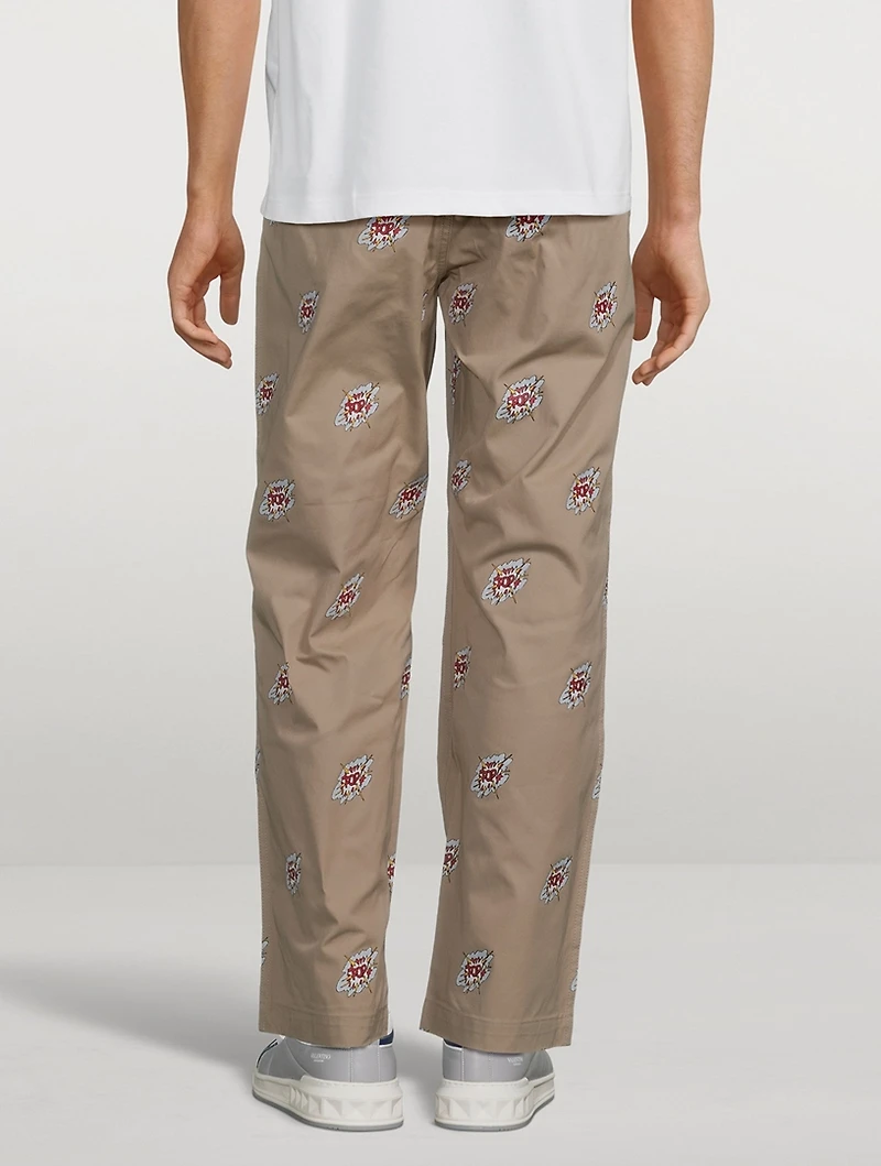 Roy Lichtenstein x Junya Watanabe Chino Pants