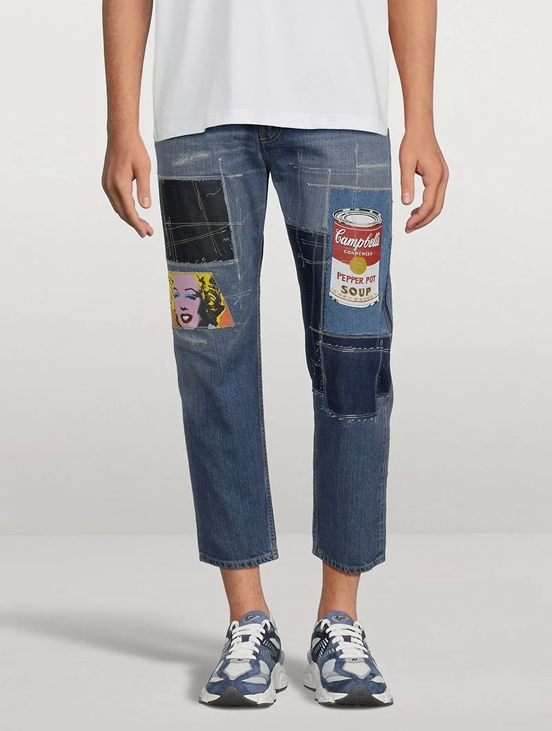 Andy Warhol x Junya Watanabe Straight-Leg Jeans