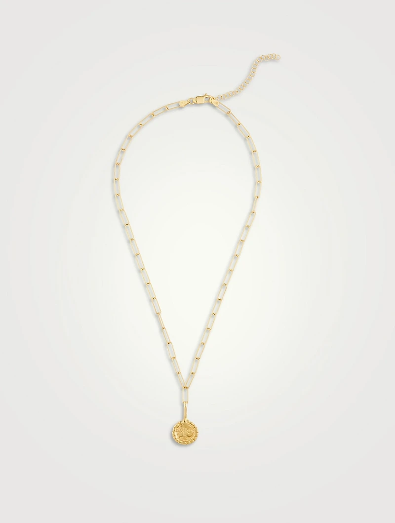 24K Goldplated WE.AR The Sun Necklace