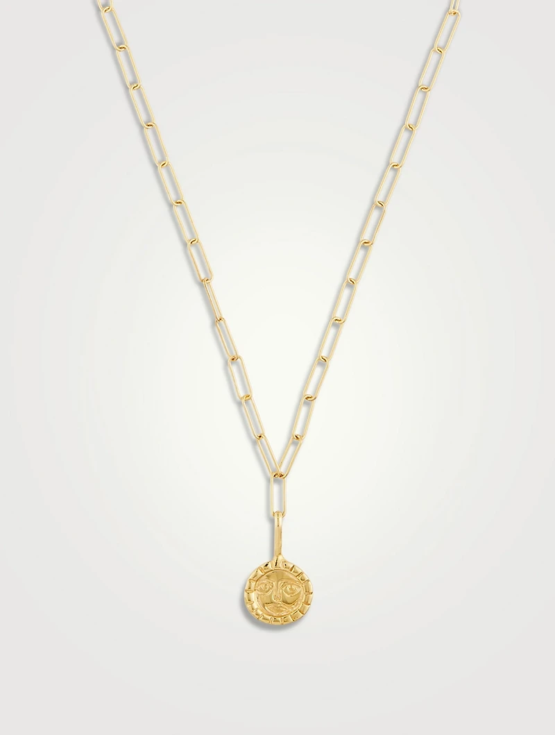 24K Goldplated WE.AR The Sun Necklace