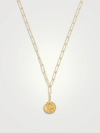 24K Goldplated WE.AR The Sun Necklace