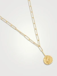 24K Goldplated WE.AR The Sun Necklace