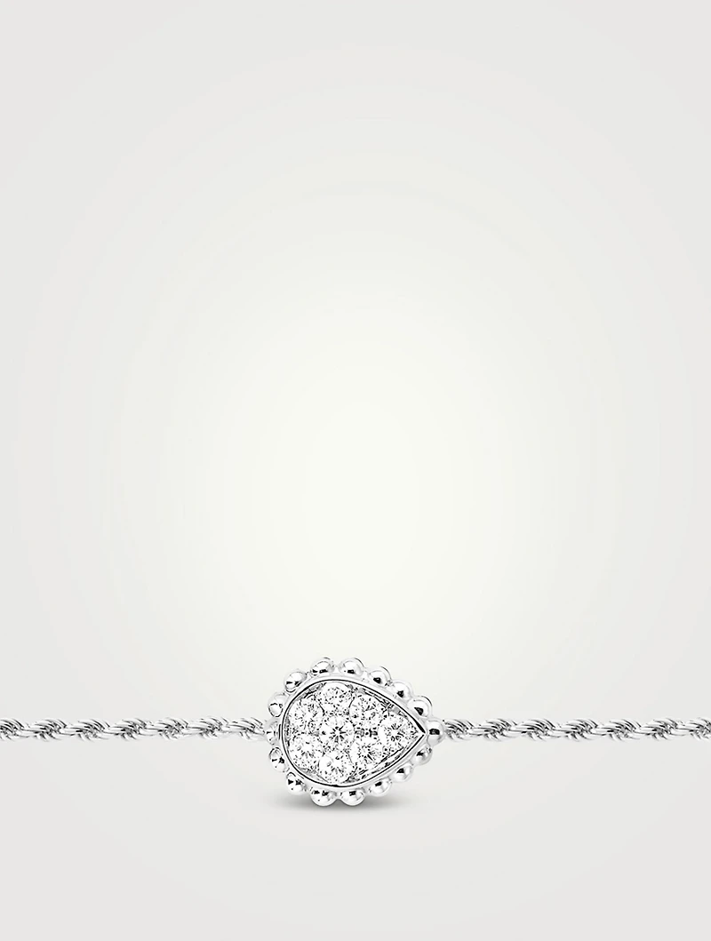 Serpent Bohème XS Motif White Gold Bracelet With Diamonds