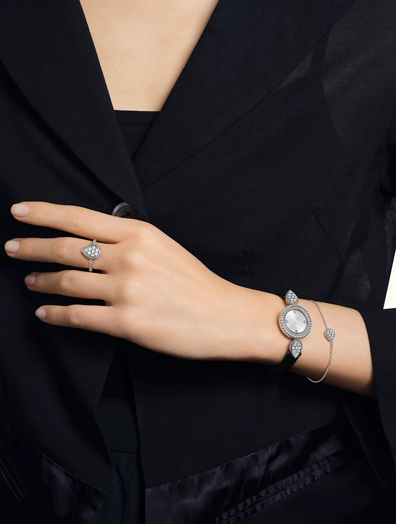 Serpent Bohème XS Motif White Gold Bracelet With Diamonds