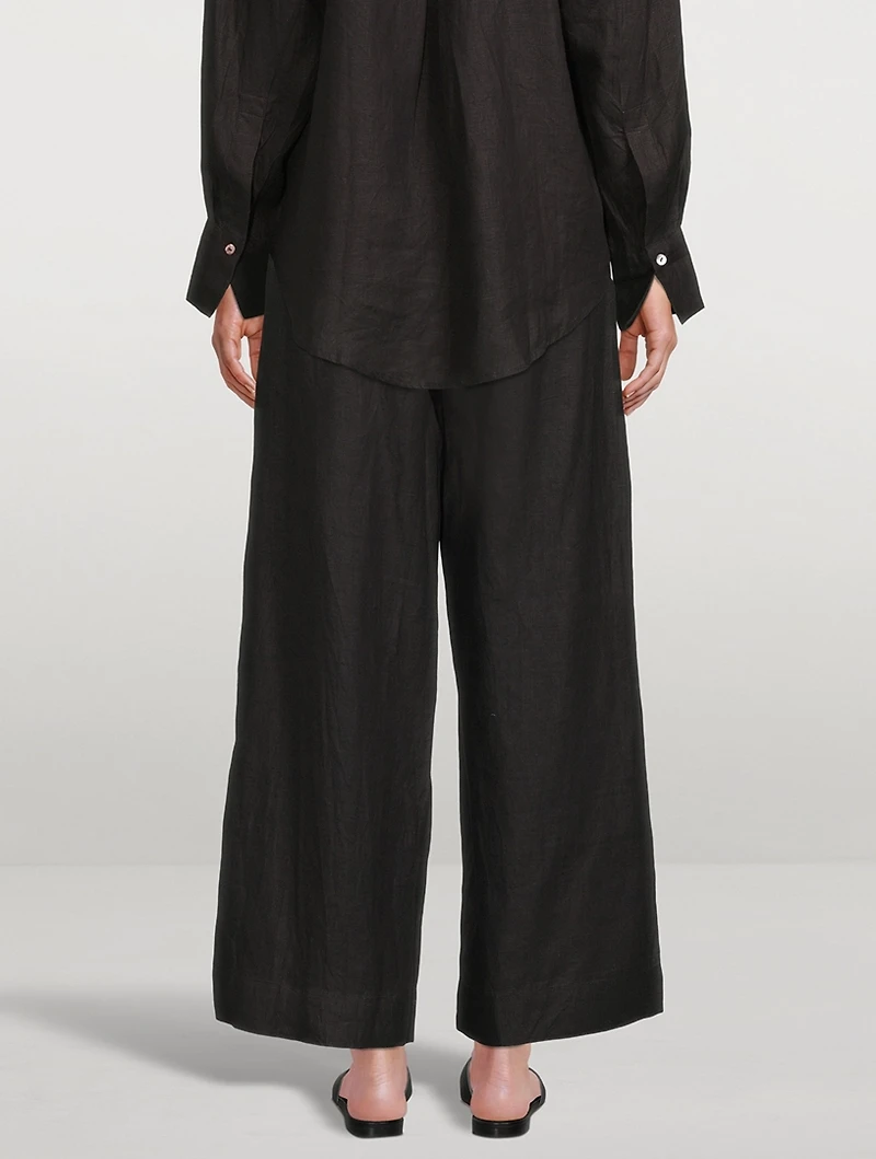 The Hemp Wide-Leg Pants