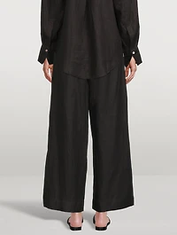 The Hemp Wide-Leg Pants