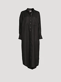 The Hemp Long Shirt Dress