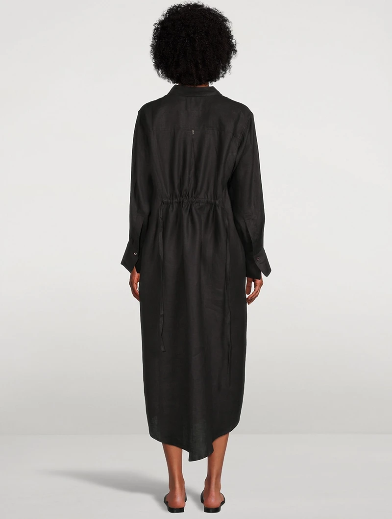 The Hemp Long Shirt Dress