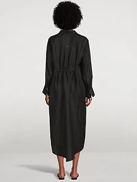 The Hemp Long Shirt Dress