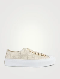 City Jacquard Canvas Sneakers