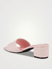 4G Jacquard Mules