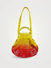 Le Pliage Filet Tie-Dye Top Handle Net Bag