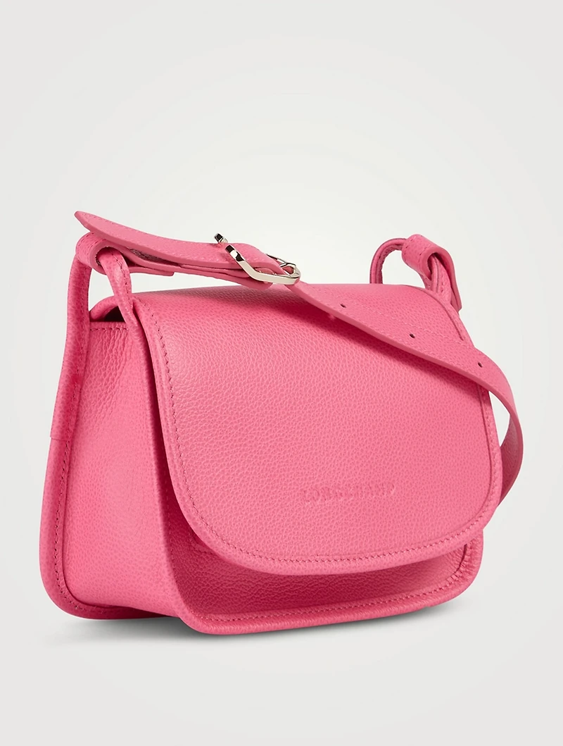 Small Le Foulonné Leather Crossbody Bag