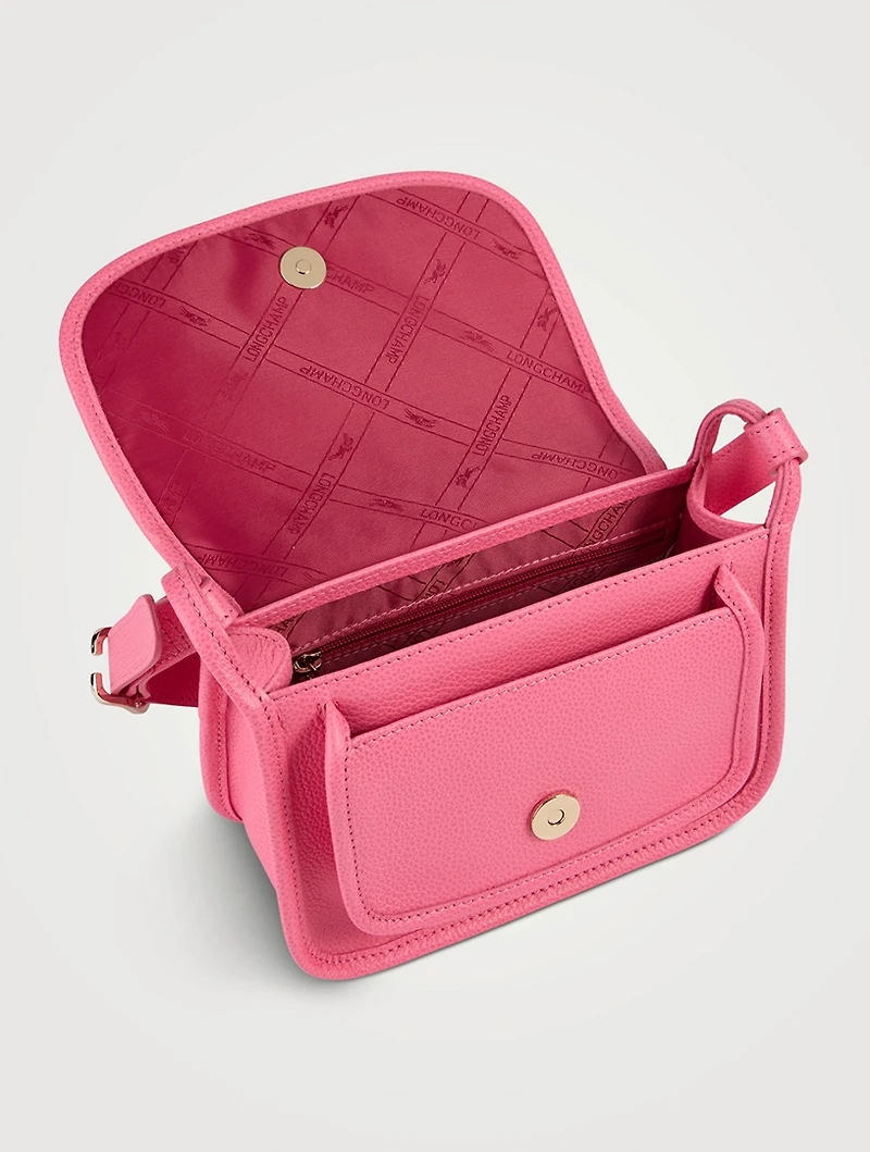 Small Le Foulonné Leather Crossbody Bag