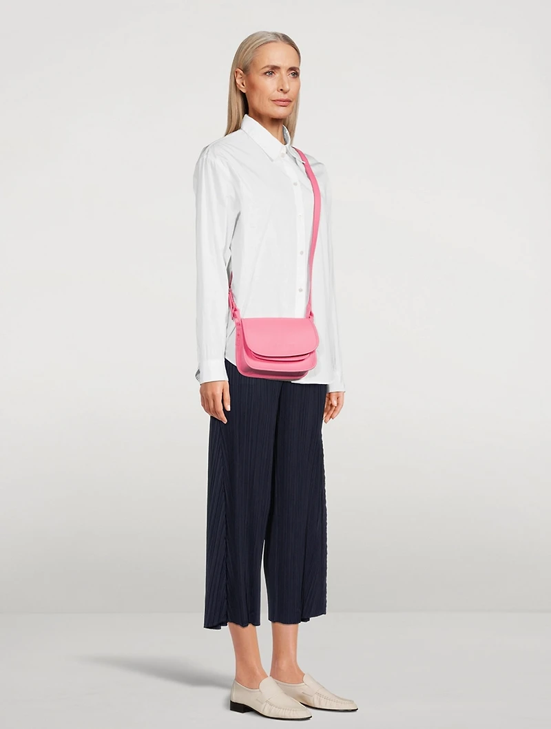 Small Le Foulonné Leather Crossbody Bag