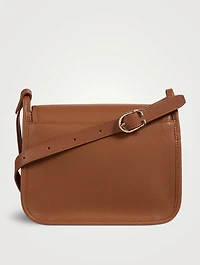Medium Le Foulonné Leather Crossbody Bag