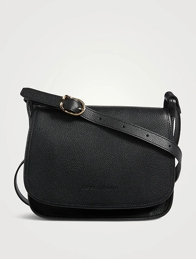 Medium Le Foulonné Leather Crossbody Bag