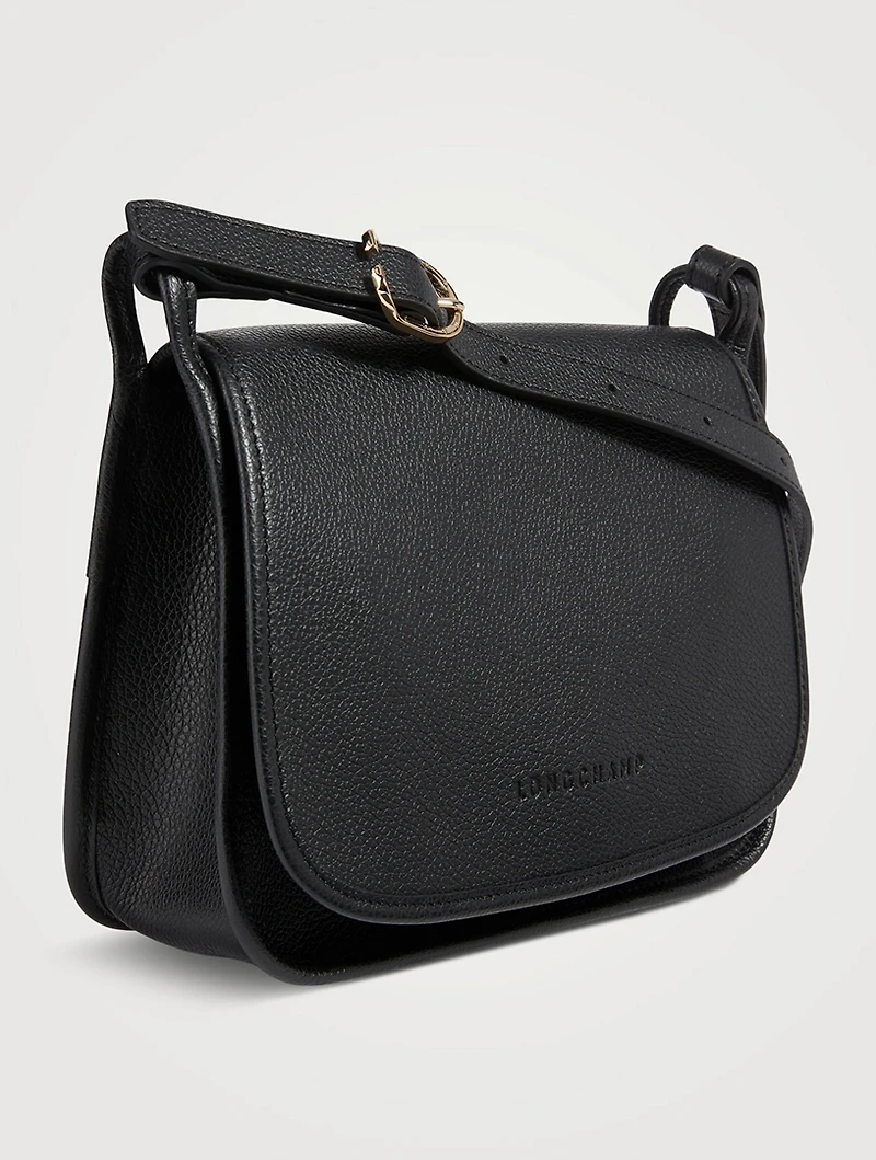 Medium Le Foulonné Leather Crossbody Bag