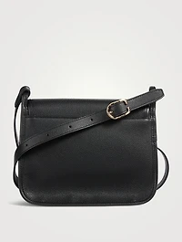 Medium Le Foulonné Leather Crossbody Bag