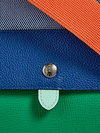 Le Foulonné Riviera Canvas Crossbody Bag