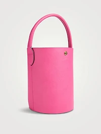 Épure Leather Bucket Bag