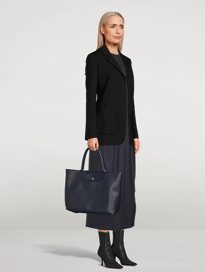 Large Le Pliage City Top Handle Bag