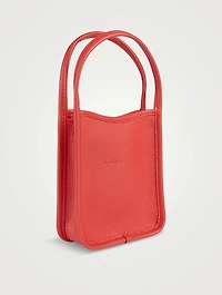 XS Le Foulonné Leather Bag