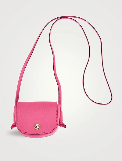 XS Épure Leather Crossbody Bag