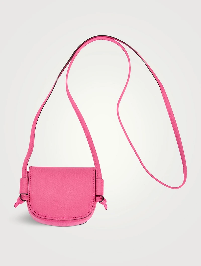 XS Épure Leather Crossbody Bag