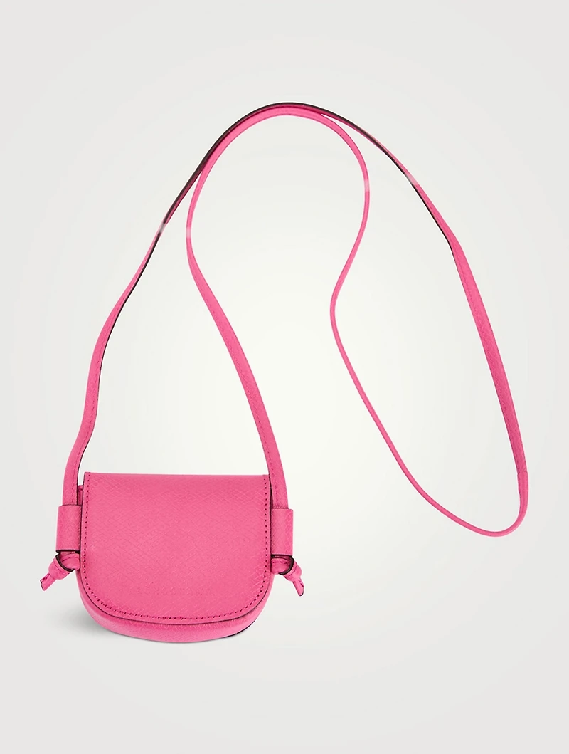 XS Épure Leather Crossbody Bag