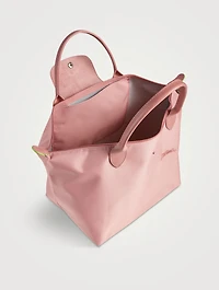 Medium Le Pliage Green Top Handle Bag