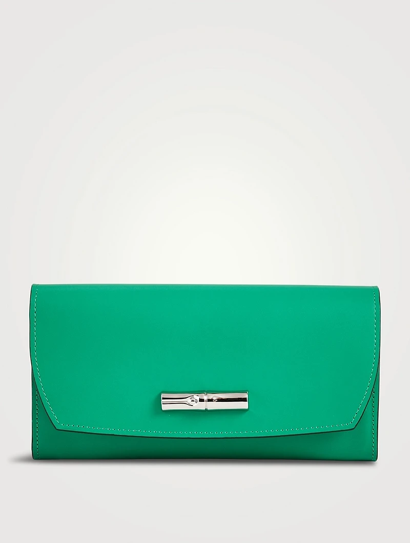 Roseau Leather Continental Wallet